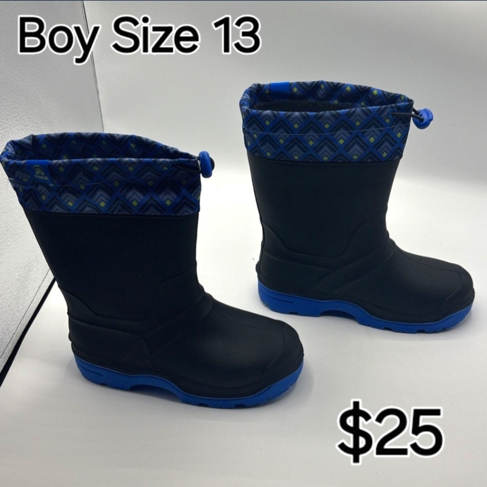 Kamik BOY Rainboots Size 13